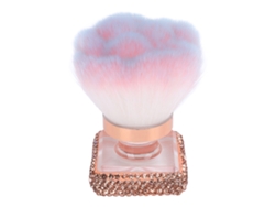 Kkml-pincel Para Polvo De Uñas Suave Y Esponjoso Limpiador De Polvo Para Arte De Uñas Oro