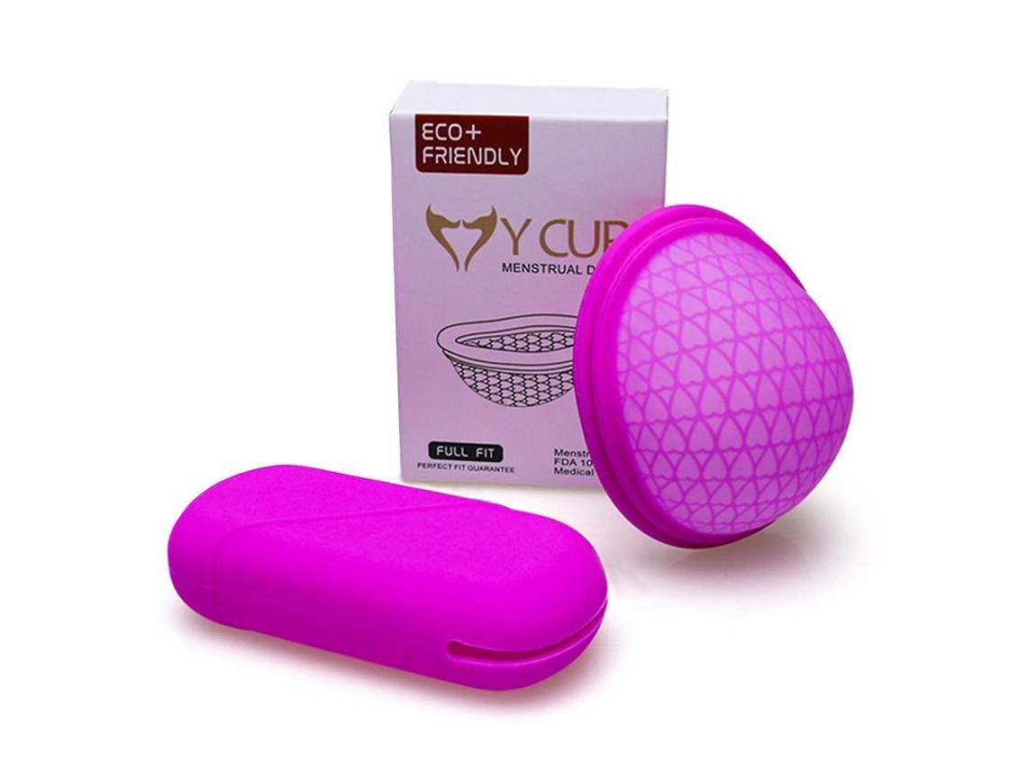 Copa Menstrual Reutilizable De Silicona A Prueba De Fugas Para Mujeres Con Capacidad De 12 Horas.
