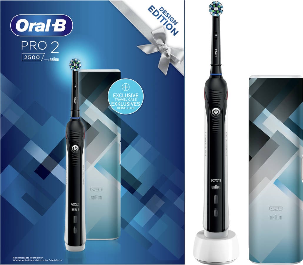 Cepillo de Dientes Eléctrico ORAL-B PRO 2500 Negro