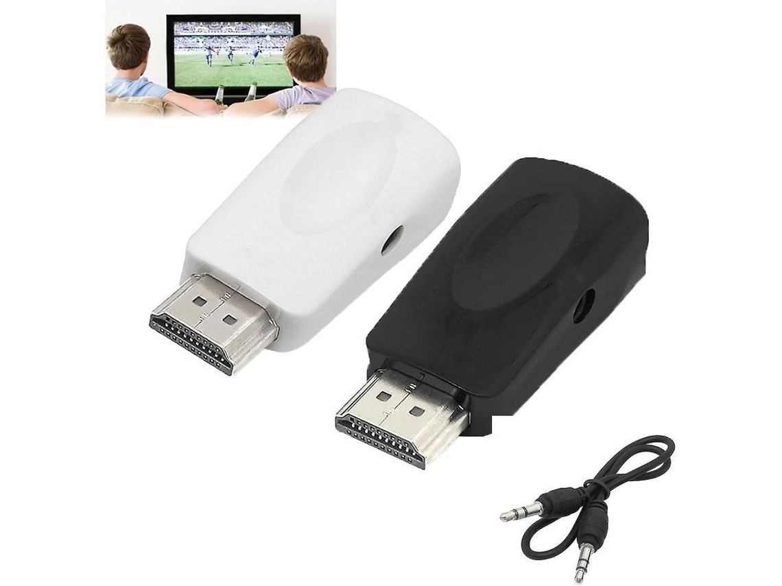 Adaptador Inalámbrico Para Transmisión De Tv, Convertidor Hdmi A Vga, 1080p, Plug And Play.