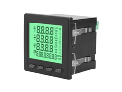 2026as - Medidor de energía digital LED trifásico multifuncional con comunicación RS485, Volt Power