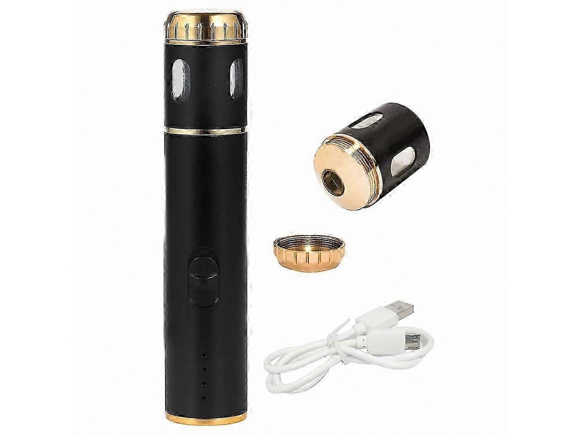 Molinillo de hierbas eléctrico compacto, negro, portátil, Rosewell
