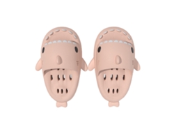 Chanclas Con Diseño De Tiburón, Antideslizantes, De Punta Abierta, Unisex, Ideales Para El Baño Y La Playa.