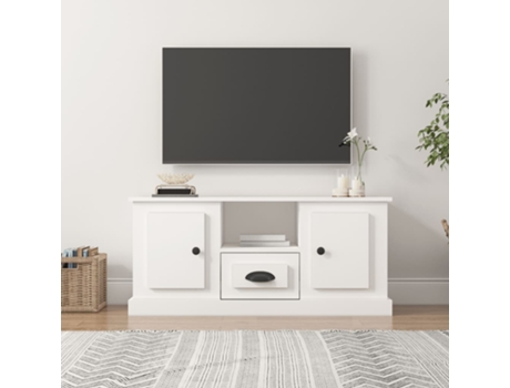 Mueble De Tv VIDAXL Blanco Madera contrachapada (100x35,5x45 cm )