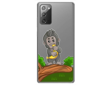 Carcasa Samsung Galaxy Note 20 TUMUNDOSMARTPHONE Dibujos Transparente Multicolor