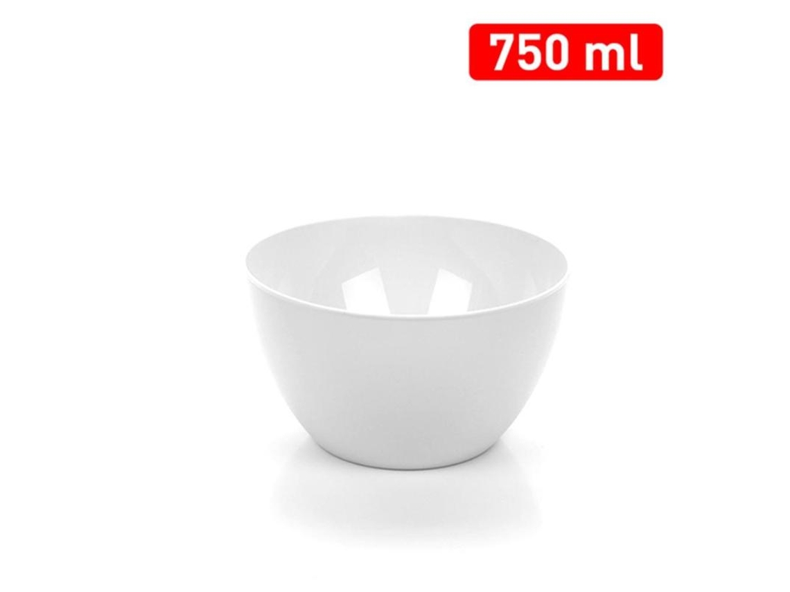 Tazon bol 13,5 cm 0,75 litros blanco