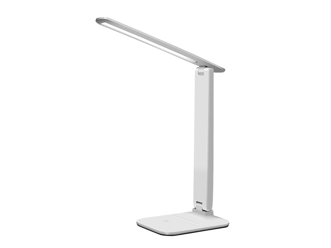 FNINIJEDE Luminária De Mesa Dobrável Para Proteção Dos Olhos, Luz Regulável Continuamente Com 3 Opções De Temperatura De Cor Para Escritório Em Casa E Leitura,