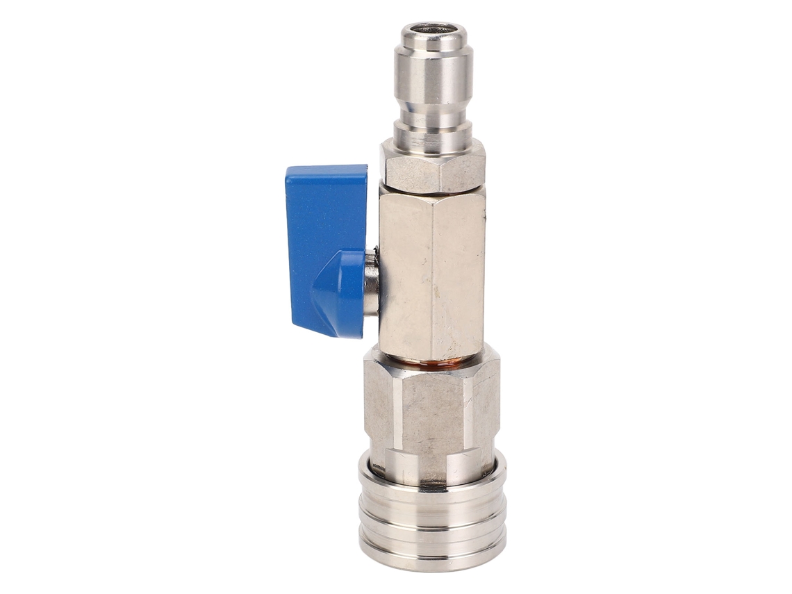 Válvula de bola de acero inoxidable para hidrolavadora, 4500 psi, 3/8 de pulgada