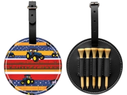 Bolsa Para Tees De Golf Material Pu Impermeable, Resistente Al Desgaste, A Prueba Humedad Clip Cinturón, Hebil