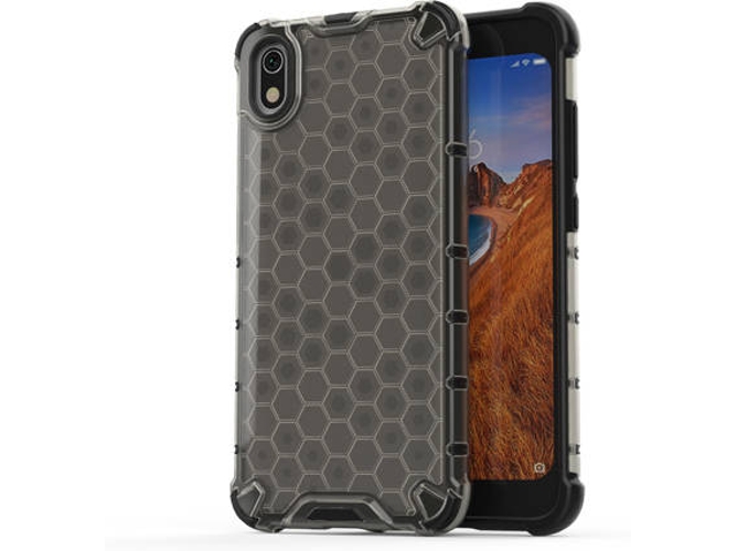 Carcasa Xiaomi Redmi 7A HURTEL Honeycomb Negro