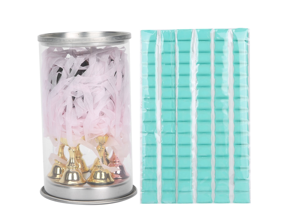 Soporte Para Manualidades De Uñas Postizas Con Base De Calabaza Y Set De Arcilla Blanca