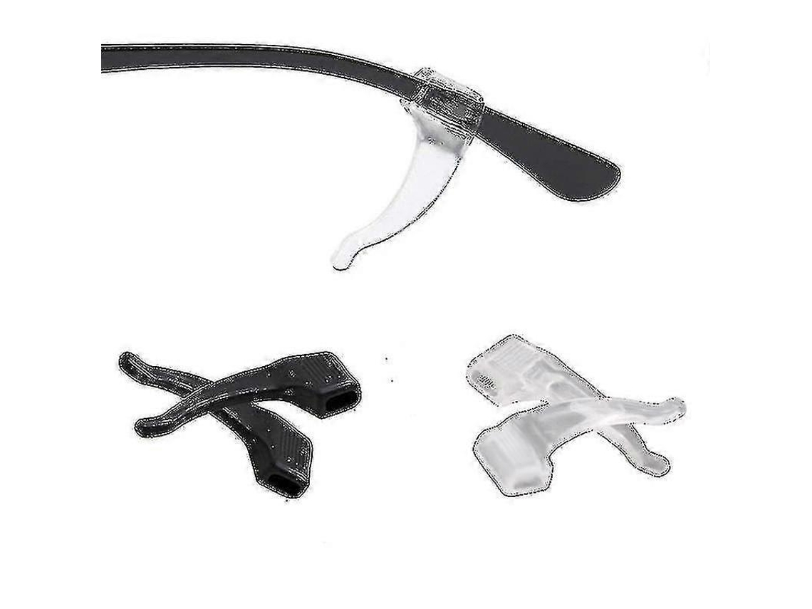 Gancho de silicona para la oreja para gafas, punta de patilla para gafas, gancho antideslizante para la oreja Rosewell