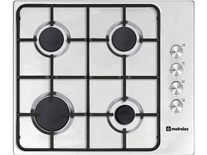 Placa de Gas MEIRELES MG 3641 X NAT (Gas Natural - 585 cm - Inox)