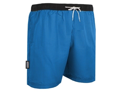 Bañador de hombre GUGGEN MOUNTAIN Style 6 a cuadros (Azul - XXXL)