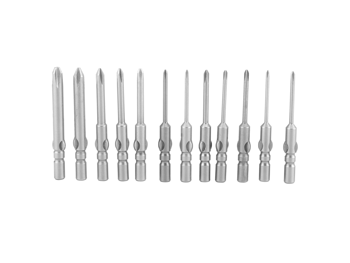Juego De 12 Puntas De Destornillador Phillips Magnéticas De 4 Mm Para Taladro Manual.