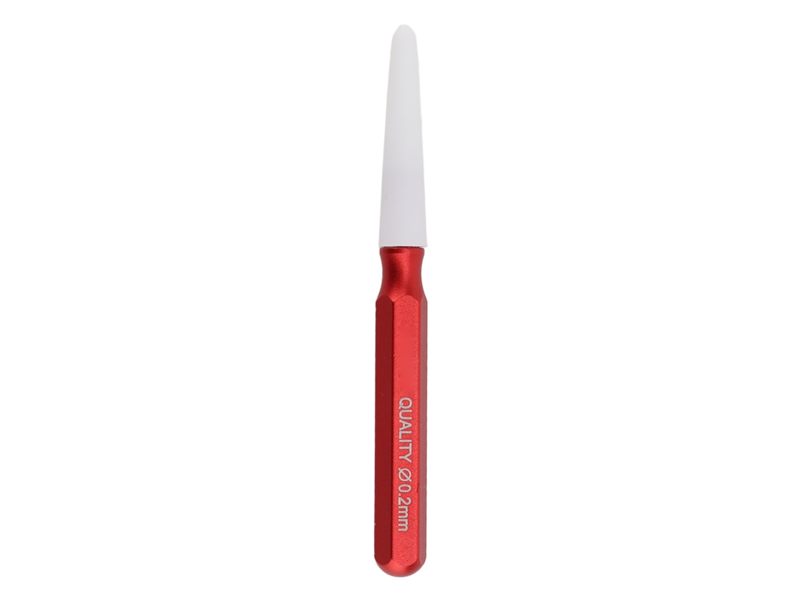 Lápiz de aceite profesional para reparación de relojes con punta de acero al carbono de 0,2 mm