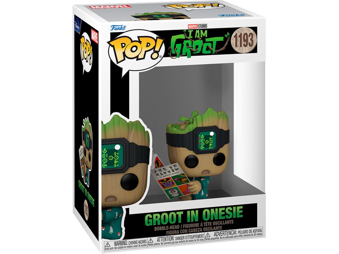 Figura Pop de Marvel Soy Groot - Groot en mono B.active