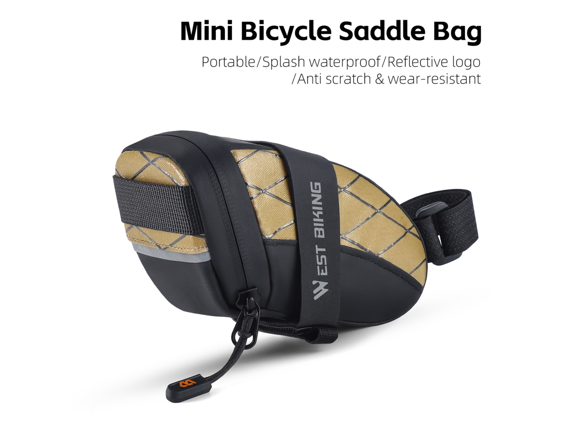 2026-bolsa De Asiento De Bicicleta Impermeable Bajo El Asiento Con Liberación Rápida Accesorios De Bicicleta