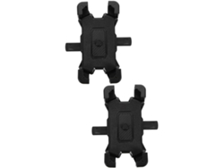 Juego De 2 Prácticos Soportes Giratorios Para Teléfono Para Bicicletas - Soporte Estable Para Teléfonos Móviles