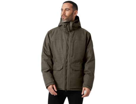 Abrigo HELLY HANSEN Hombre (L - Verde)
