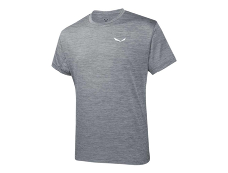 Camiseta de Hombre SALEWA Puez Melange Dryton Gris (XL)