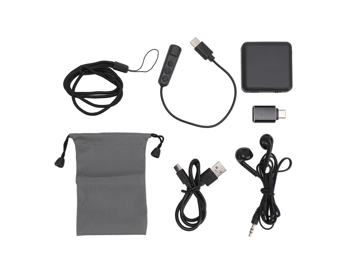 Grabadora De Voz Magnética Portátil De 64 Gb Con Reproductor Mp3 Para Reuniones, Clases Y Entrevistas.