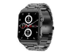 Reloj inteligente E530 de 1,91 pulgadas con correa de acero resistente al agua IP68, compatible con ECG y medición no invasiva de glucosa en sangre. Ly Ebike
