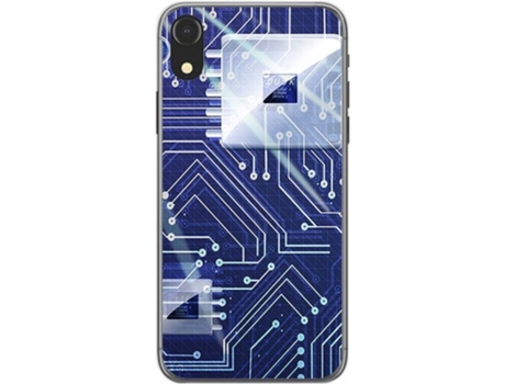 Carcasa iPhone XR TUMUNDOSMARTPHONE Circuito Multicolor