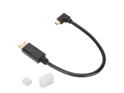 Adaptador Dp Para Mini Displayport Bidirecional 8k 60hz 4k 144hz Cabo 30cm Compatível Com Macbook Dell Hp Monitores