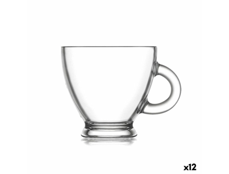 Juego de Tazas de Café LAV 62499 (Cristal - 95 ml)