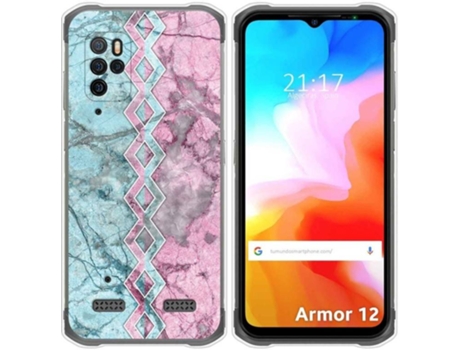 Carcasa Ulefone Armor 12 5G TUMUNDOSMARTPHONE Dibujos Mármol 08 Multicolor