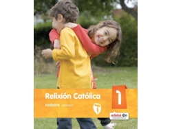 Libro Relixión Católica 1º Primaria de Vários Autores (Galego)