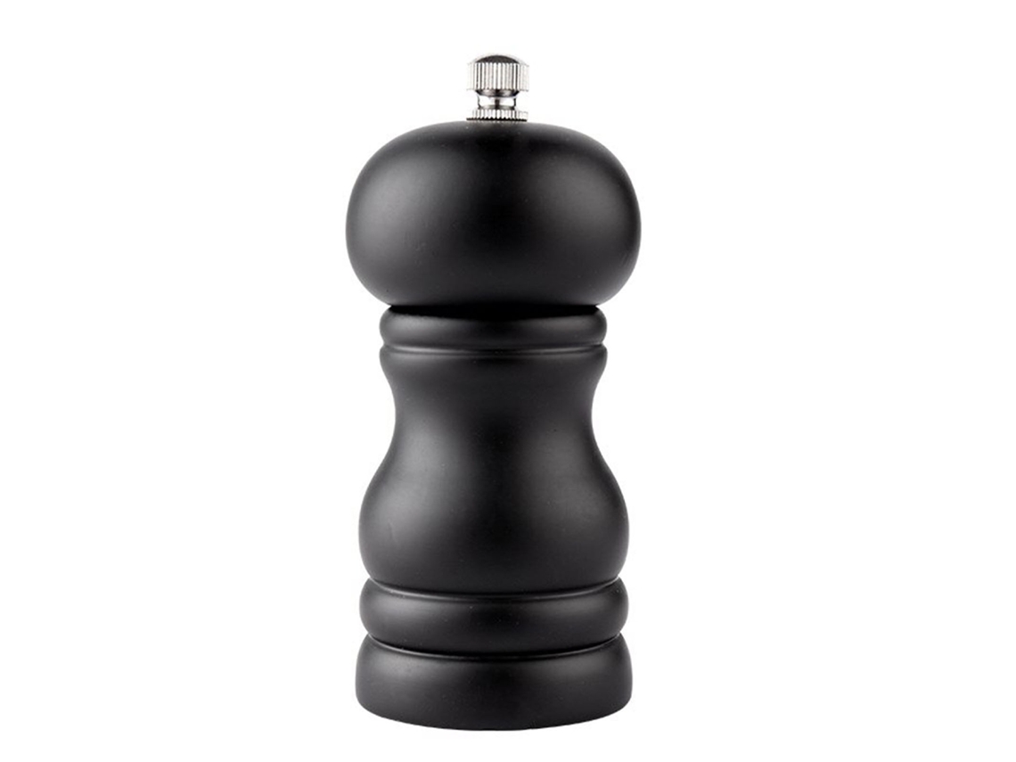 Molinillo De Pimienta Manual Ajustable De 10 Cm Con Núcleo Cerámico Recargable Para Pimienta Negra Y Especias.