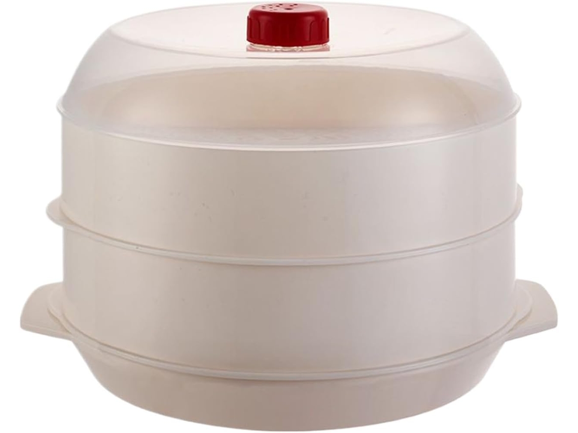 Slowmoose Panela Vapor Micro-ondas, Tampa E Bandeja.