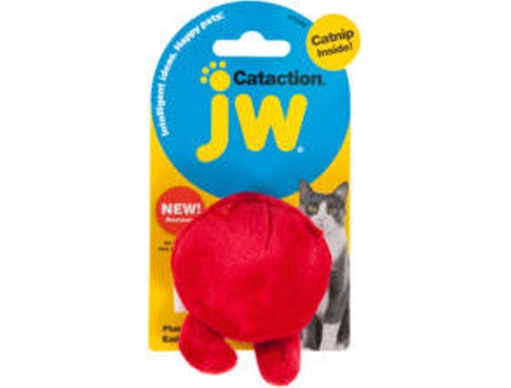 Peluche para Gato JW felpa Malo Porque la bola con la hierba gatera