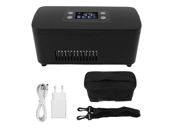 Nevera Portátil Recargable Por Usb Para Insulina Con Enchufe Europeo De 100-240 V.