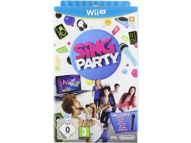 Juego Wii U Sing Party + Microfono (M3)