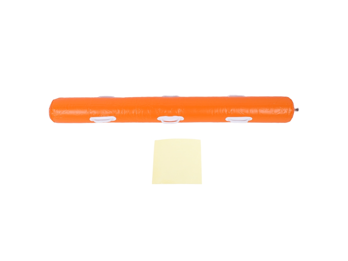 Flotador Inflable De Pvc De 150 Cm Para Piscina, Color Naranja, Ideal Para Actividades Acuáticas.