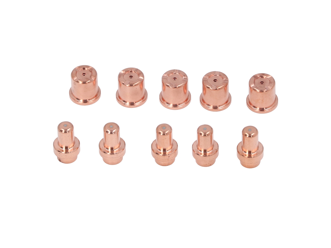 10 Piezas Kit De Electrodos Y Boquillas De Corte Plasma Para Trafimet Cb50