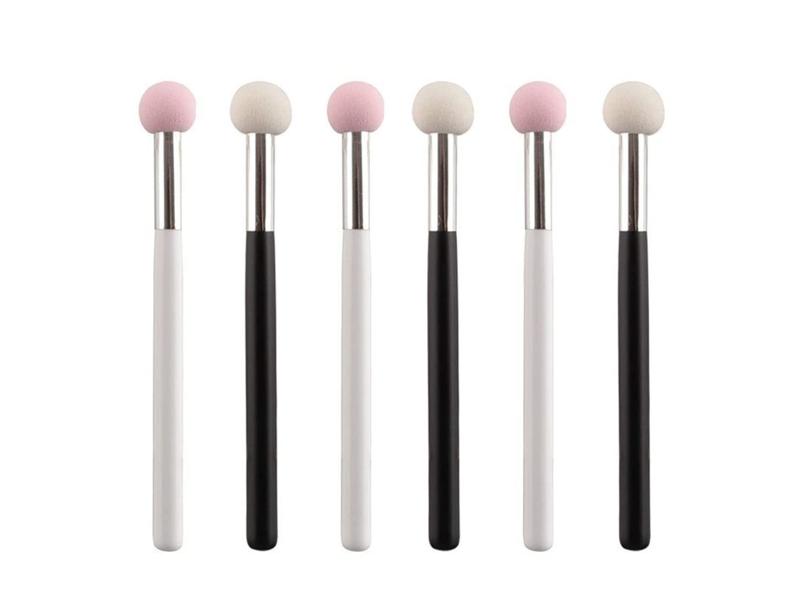 Borla De Maquillaje Con Forma De Hongo, 6 Borlas De Esponja Para Base De Maquillaje, Esponja De Maquillaje Para Mujeres Y Niñas.