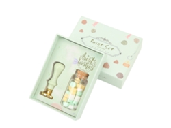 Kit De Sellos De Cera Retro Hechos A Mano Para Sobres, Tarjetas, Invitaciones Y Decoración Ecológica Diy.