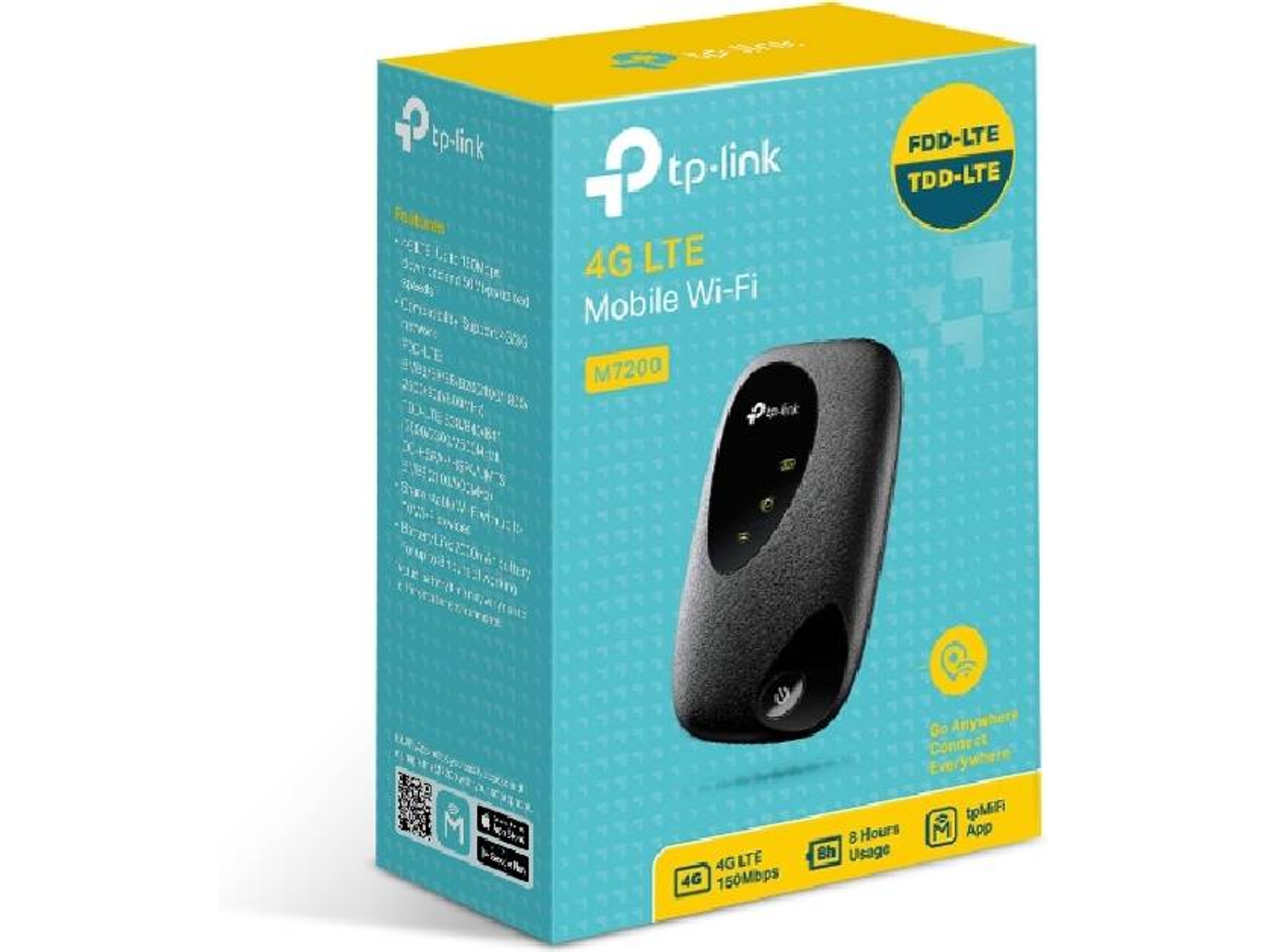 Hotspot TP-LINK M7200 (4G - 150 Mbps)