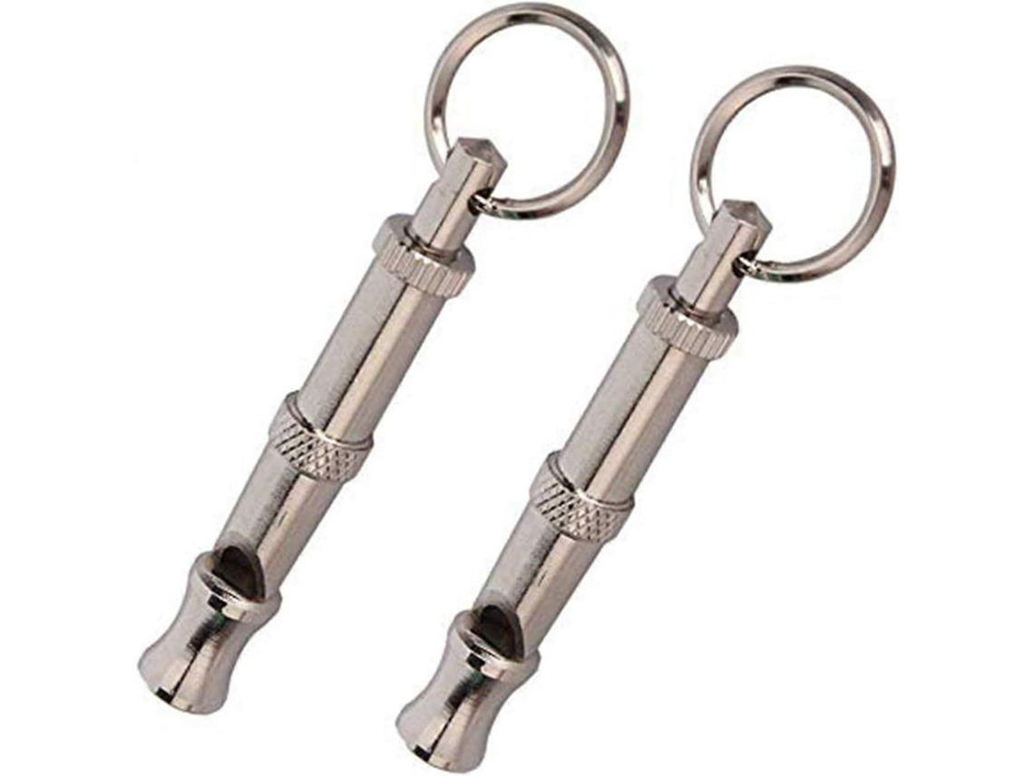 Conjunto De 2 Apitos Ultrassônicos Para Cães, Para Parar Latidos E Controlar O Animal, Feitos De