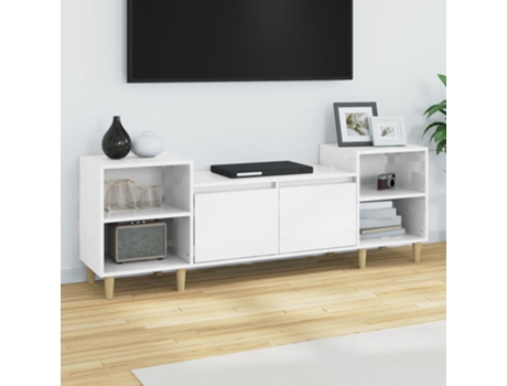 Mueble De Tv VIDAXL Blanco Madera contrachapada (160x35x55 )