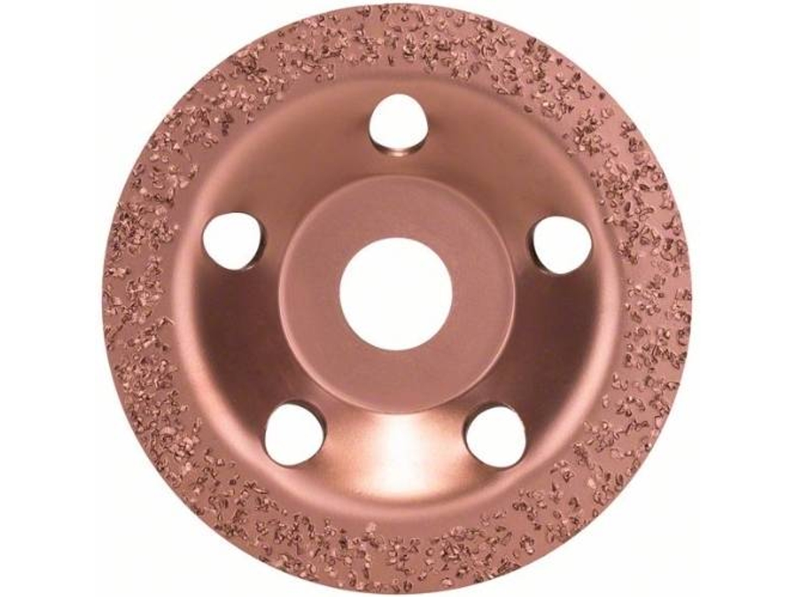 Vaso de Amolar BOSCH Tipo Tacho de Metal Duro 115x22,23 mm; Medio - Plano