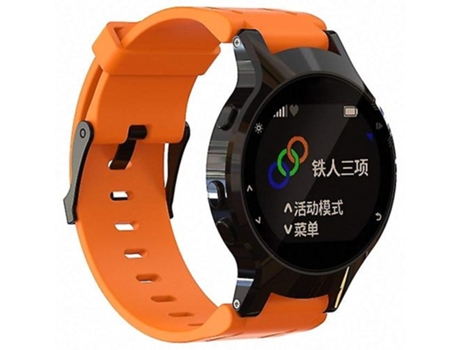 Correa Smartwatch Para Garmin Forerunner 225 Naranja VENISYMLIS