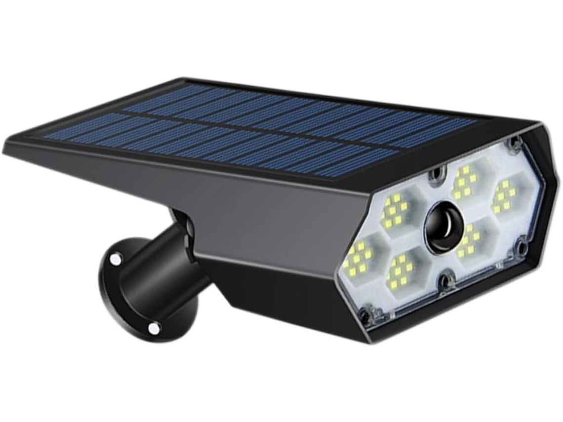 Lámpara Solar De Inducción Impermeable Para Montaje En Pared, Ideal Para Iluminación Exterior En Jardines Y Entradas De Vehículos.