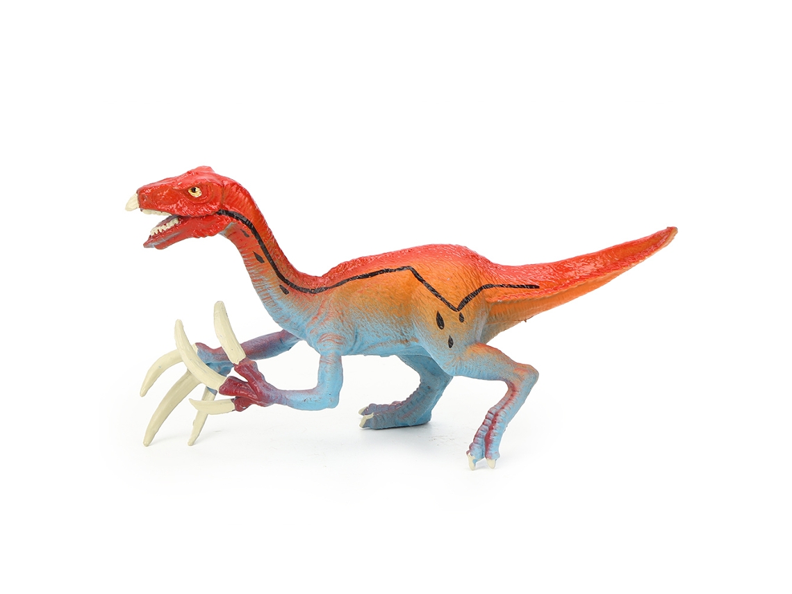 Dinosaurio De Juguete Para Niños, Modelo De Simulación Educativo, Decoración Roja.