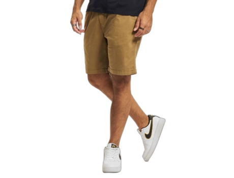 Pantalones Cortos para Hombre de Running URBAN CLASSICS (XL - Beige)