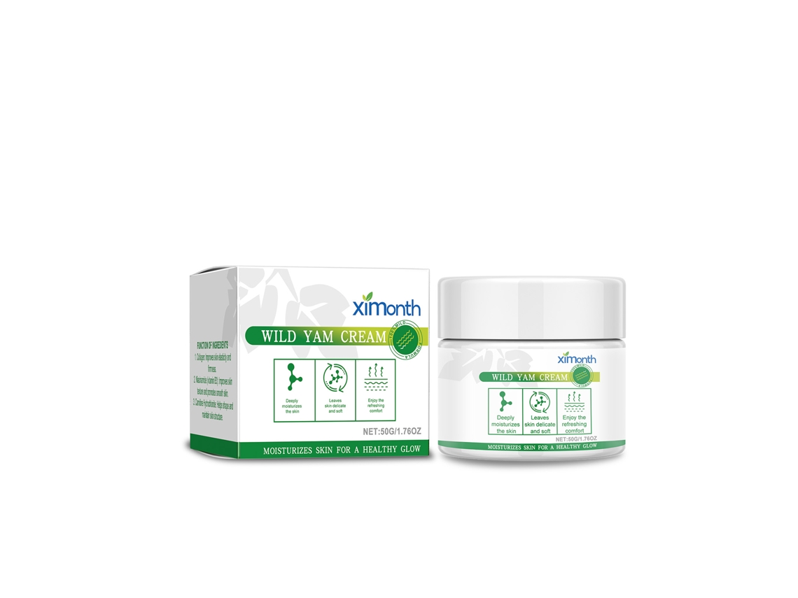 Crema hidratante saludable de boniato silvestre